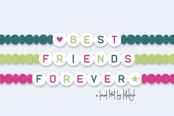 Best Friends Forever: A Font That Captures Playful Creativity
