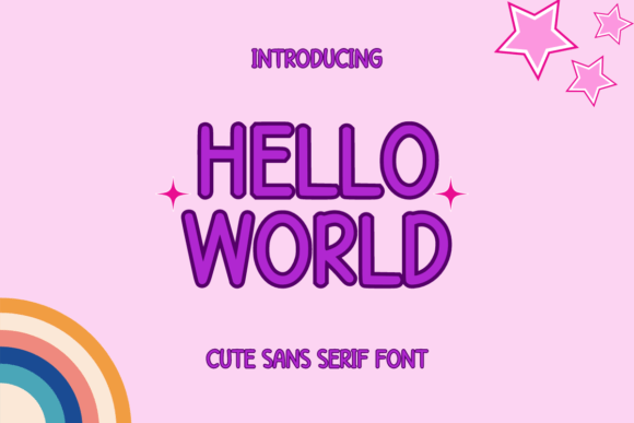 Bring a Playful Edge to Your Brand with the Hello World Typeface