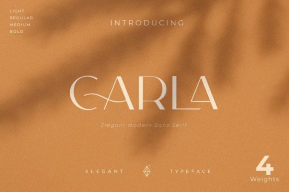 Discover Carla: The Elegant Sans Serif for Modern Brands