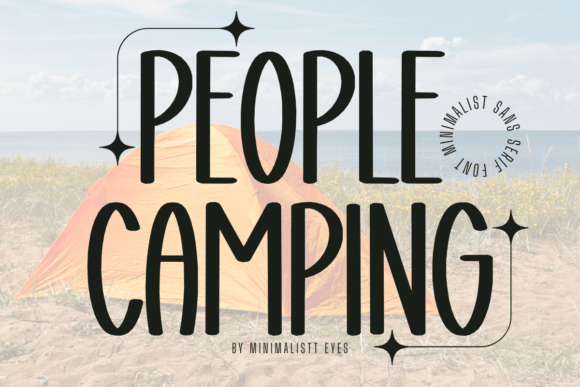 Discovering People Camping: A Font That Feels Like Home
