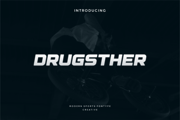 Drugsther: A Display Font for Modern Brand Impact