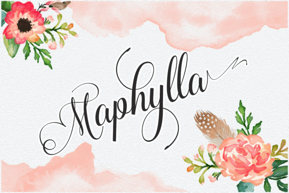 Maphylla: The Modern Calligraphy Font for Ethereal Design