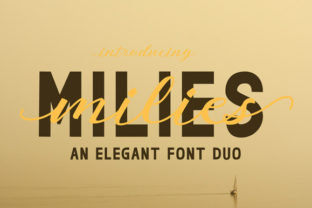 Milies Duo: A Font Pairing That Balances Strength and Elegance