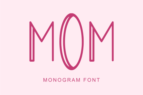 Mom Monogram: A Fresh Take on Craft-Ready Typography