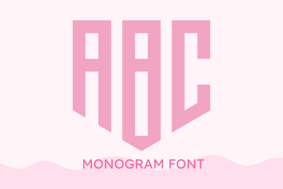 Monogram: A Creative Display Font for Modern Craft