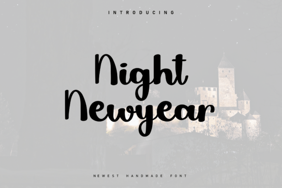 Night Newyear: A Creative Font for Relaxed, Authentic Design