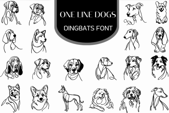 One Line Dogs: Adding Canine Charm to Your Design Work