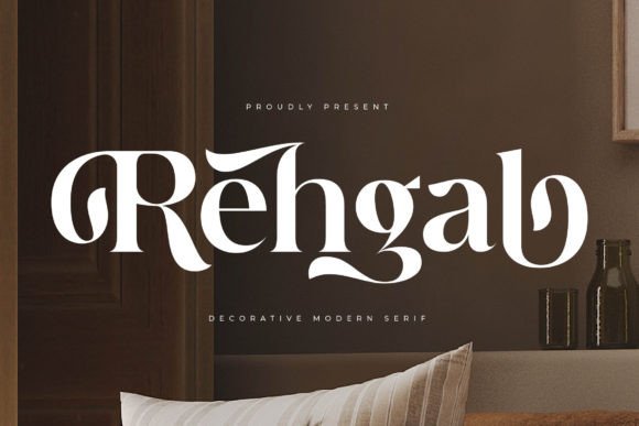 Rehgal: A Serif Font That Commands Attention