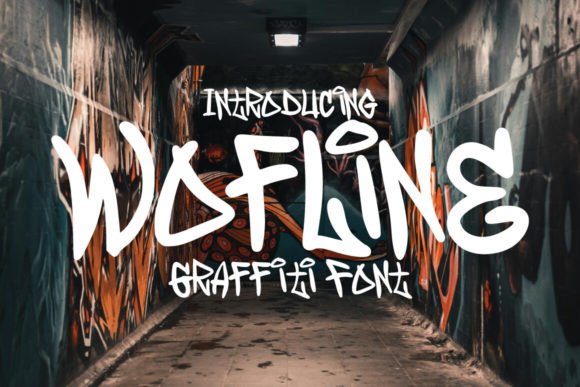Wofline Graffiti: Inject Authentic Street Energy Into Your Designs